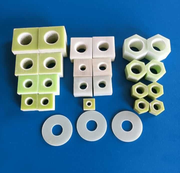 FRP SQAURE & HEX NUTS